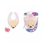 Chicco Fresh Bib Babete Rosa 4+