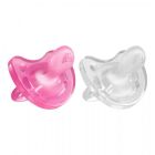 Chicco Chupeta Physio Soft Silicone Girl 2 Unidades