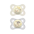 MAM Chupeta Original Night Silicone 0+ - 2 unidades 