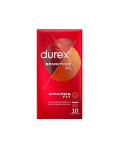 durex sensitive xl 10 preservativos