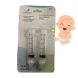 seringas com bico em silicone reutilizáveis indicadas para a lavagem nasal para o bebé 4+ meses
