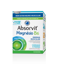 Absorvit Magnésio B6 Energia Muscular