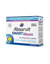 Absorvit Smart Neuro Ampolas Desempenho Mental e Cerebral