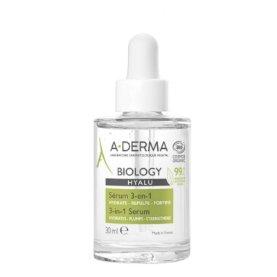 A-Derma Biology Hyalu Sérum 3 Em 1 - 30ml