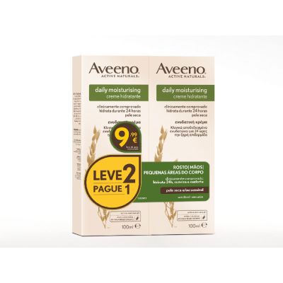 Aveeno Daily Moisturising Pack 2 Cremes Hidratantes 2x100ml