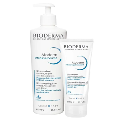 Bioderma Atoderm Intensive Baume 500 ml + Oferta Atoderm Itensive Gel Moussant 200 ml