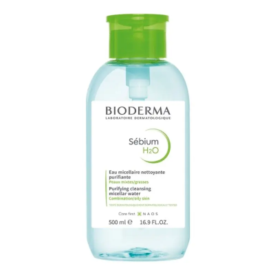 Bioderma Sébium H2O Água Micelar PUMP 500ml