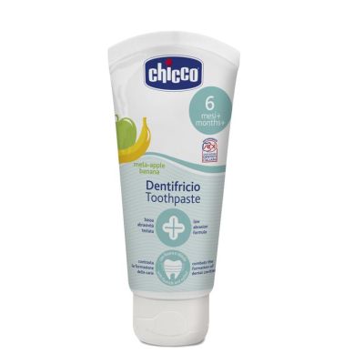 Chicco Dentífrico Maça Banana 6m+