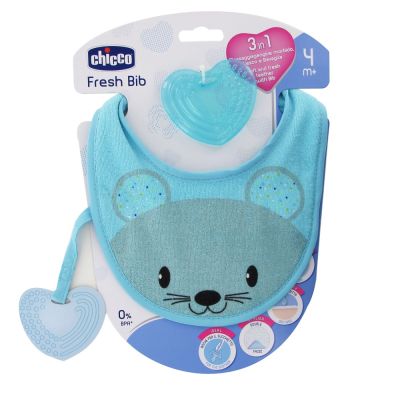 Chicco Fresh Bib Blue 4+