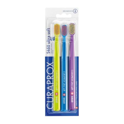 Curaprox 5460 Ultra Soft 3 Escovas de dentes