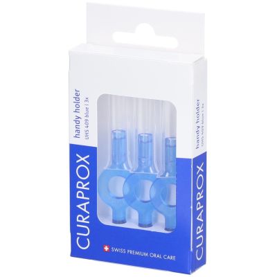 Curaprox handy holder UHS 409 blue x3