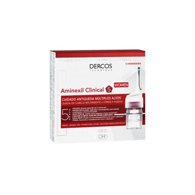 Vichy Dercos Aminexil Clinical 5 Ampollas Mujer
