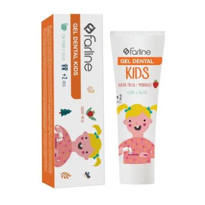 Farline Junior Pasta Dent Morango 50Ml