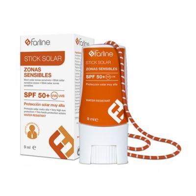Farline Stick Solar Zonas Sensíveis SPF50+ 9ml
