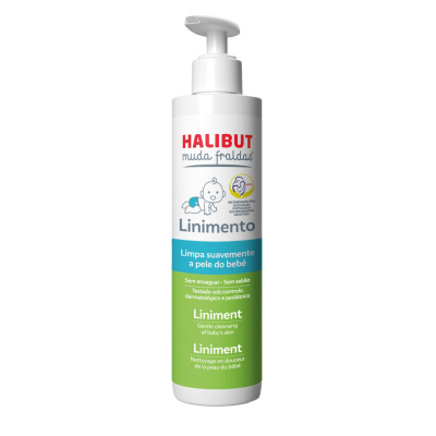 Halibut Muda de Fraldas Linimento 200ml