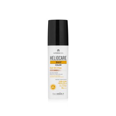 Heliocare 360 Gel Cor Oil Free SPF 50+ Bege