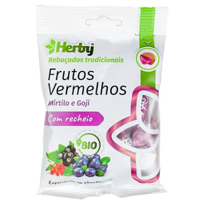 Herby Frutos Vermelhos Rebuçados Tradicionais