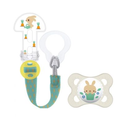 MAM Chupeta Original Silicone 0+ + Clip It 0+ 