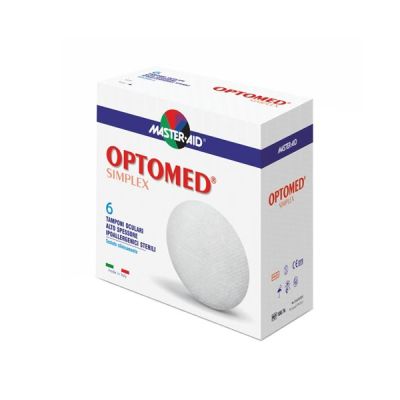 Master Aid Optomed Simplex 6 tampões oculares esterilizados