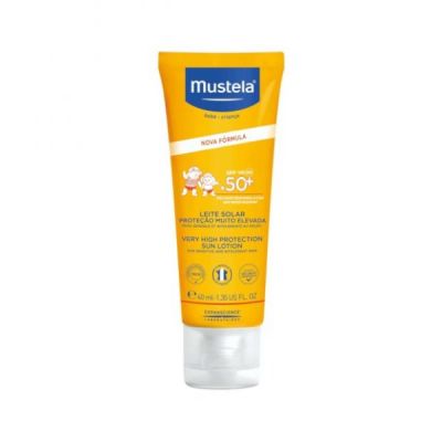 Mustela Leite Solar Proteção Muito Elevada Rosto SPF50+