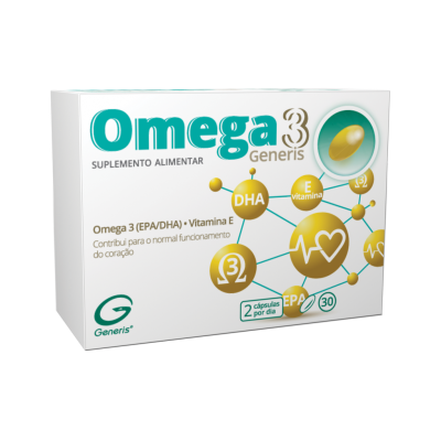 Omega 3 Generis 30 Cápsulas