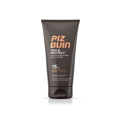 Piz Buin Tan & Protect Loção Solar FPS 15 150ml