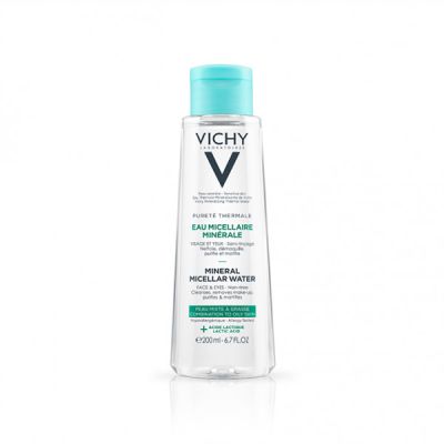 Vichy Pureté Thermale Água Micelar Pele Oleosa