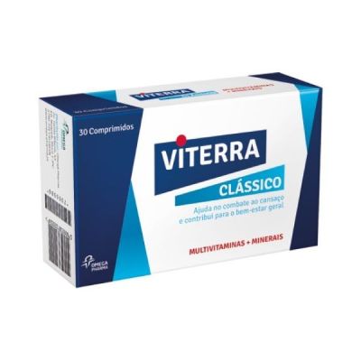 Viterra Clássico Multivitaminas e Minerais 30 comprimidos