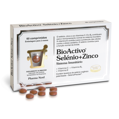 BioActivo Selénio + Zinco Sistema Imunitário