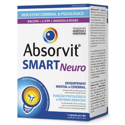 Absorvit Smart Neuro Desempenho Mental e cerebral