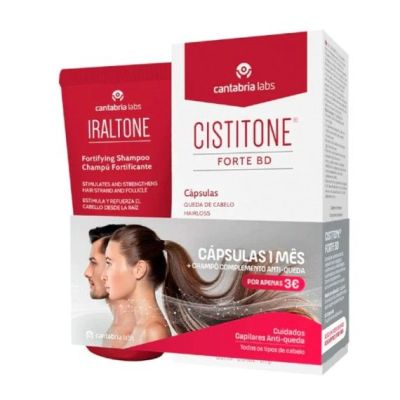 Iraltone Shampoo Fortificante + Cistitone Forte BD