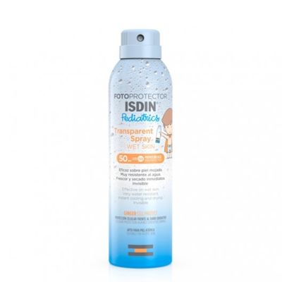 Isdin Fotoprotetor Pediatrics Transparente Spray Wet Skin SPF50 250 ml