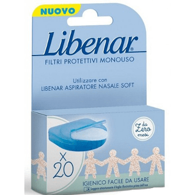 Libenar Baby Recarga Aspirador Nasal Filtro Descartável