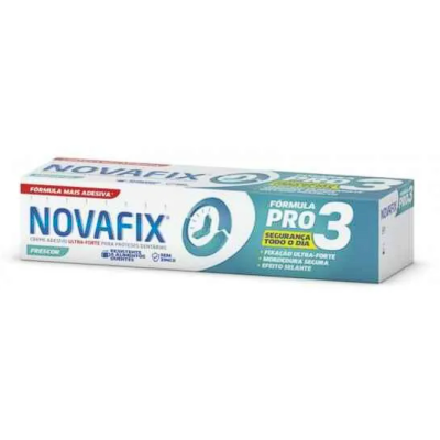 Novafix Pro3 Creme Adesivo Prótese Ultra Forte Frescura