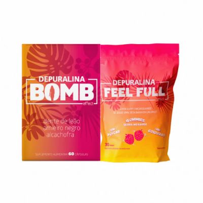 Pack Promo Depuralina Bomb + Feel Full 