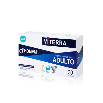 Viterra Homem são uma associação única de vitaminas que permitem que o organismo produza mais energia e em dosagens adequadas às necessidades masculinas.
